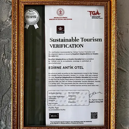 Antik 호텔 에디르네